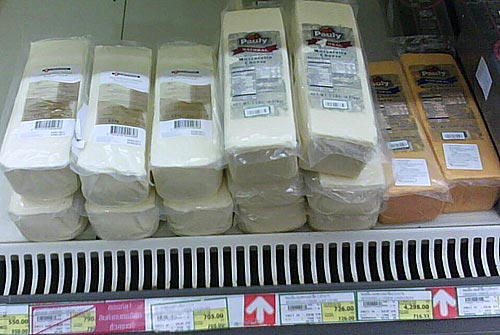 Cheese in Thailand - a supermarket "macro".