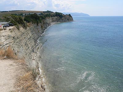 Море "за кручей".