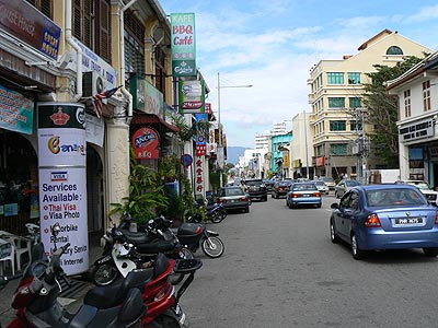 LEBUH CHULIA. Китайский квартал.