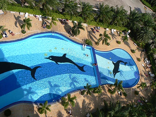 Бассейн View Talay 2 Jomtien Condominium.