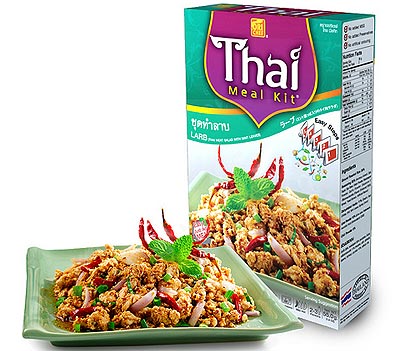 Салат Larb (Thai Meat Salad with Mint Leaves). Нам его подавали и горячим и холодным. Один из любимых салатов у тайцев, но мне он не приглянулся.