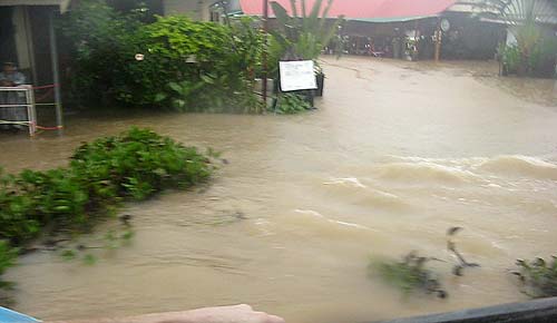Наводнение в Таиланде.