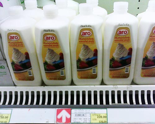 Сливки "aro", 1,9 L