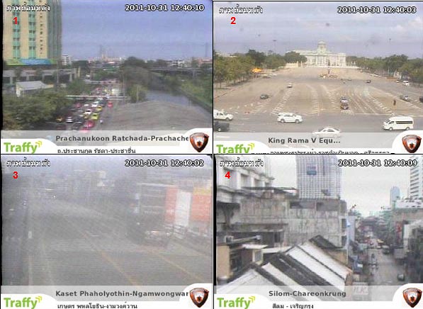 1.	Prachanukoon Ratchada-Prachacheon0 160 <br>
2.	King Rama V Equestrian Monument Ratchadamnern-Sri ayuthaya<br>
3.	Kaset Phaholyothin-Ngamwongwan<br>
4.	Silom-Chareonkrung<br>
