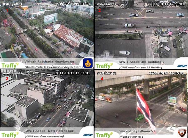 1.	Viriyah Ratchada-Huaykwang<br>
2.	JOWIT Asoke ,BB Building 2<br>
3.	JOWIT Asoke- New Petchaburi<br>
4.	Sriayudhaya-Rama VI<br>

