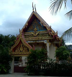 Wat Na Pha Lan. Mae Nam.