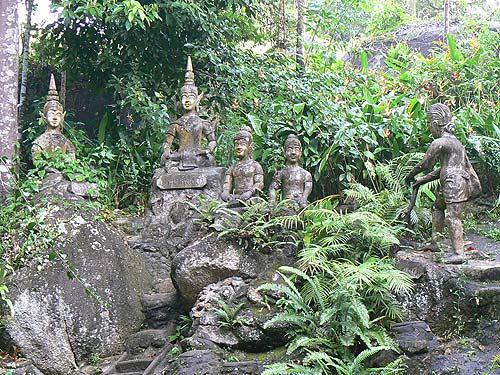 Магический сад Будды.