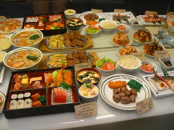 Макеты блюд ресторана Fuji (Пхукет 2009 г)