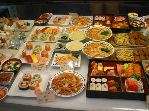 Макеты блюд ресторана Fuji (Пхукет 2009 г)